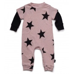 Star Playsuit - (Pink)