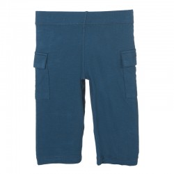 Solid Cargo Pant in Peacock