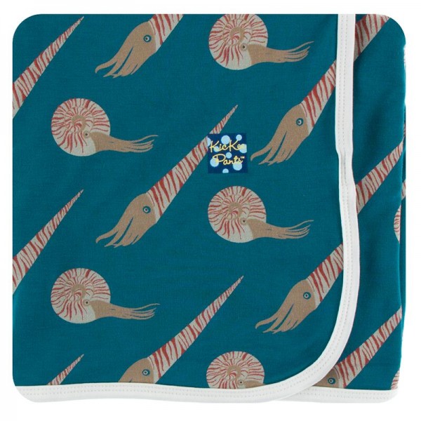 Print Swaddling Blanket in Cephalopods