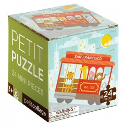San Francisco Trolley 24-Piece Mini Puzzle