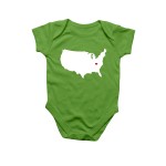 USA LOVE Onesie - DC / VA / MD 