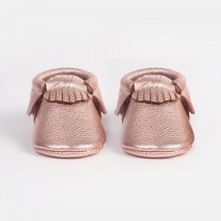 Freshly Picked Moccasins - Rose Gold