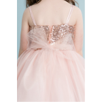 SEQUIN TOP DRESS W/ TULLE SKIRT 