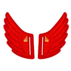 Red Foil Wings - Velcro 