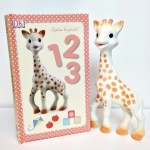 Sophie la giraf with 1,2,3 Book