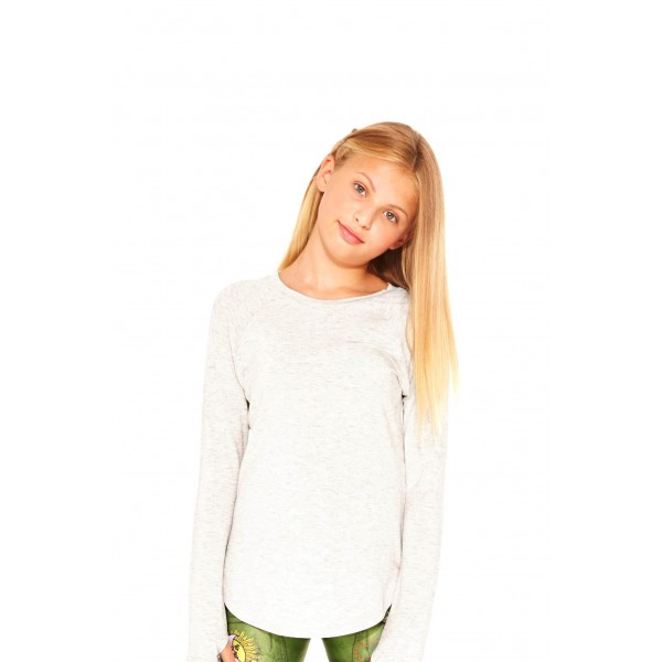 Girls Ash Long Sleeve Baseball