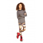 Girls Waffle Delight Leggings