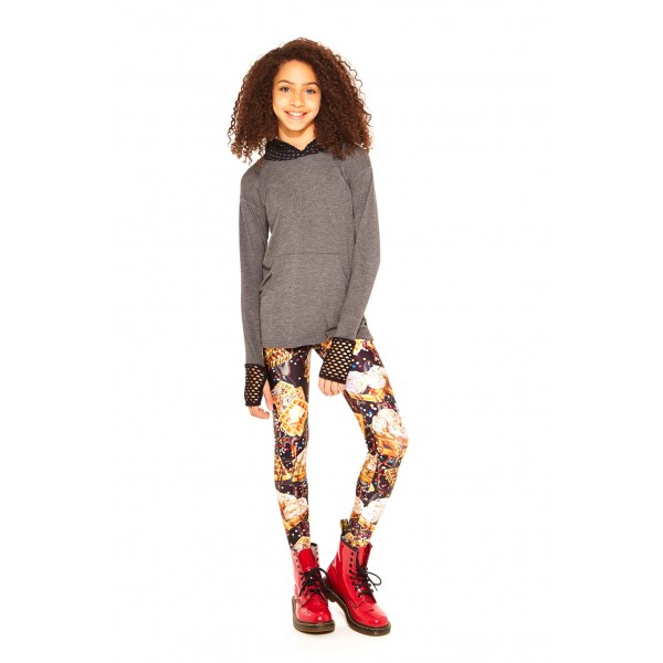 Girls Waffle Delight Leggings