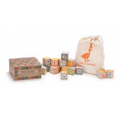 Classic ABC Blocks with Canvas Bag Classic ABC Blocks with Canvas Bag