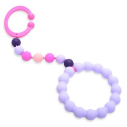 Silicone Car Seat and Stroller Toy - Violet Silicone Car Seat and Stroller Toy - Violet