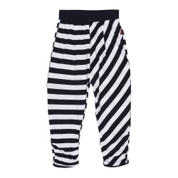 C'est Le Bouquet Striped Jersey Harem Pants
