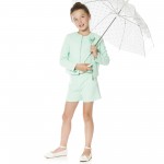 La Une Textured Milano Jacket - Mint