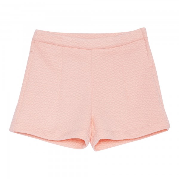 La Une Textured Milano Shorts 