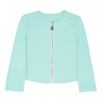 La Une Textured Milano Jacket - Mint