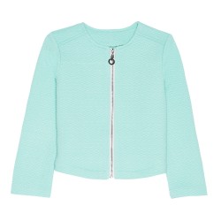 La Une Textured Milano Jacket - Mint