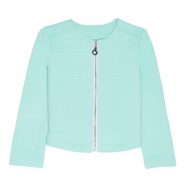 La Une Textured Milano Jacket - Mint