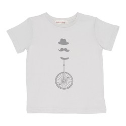 Jersey T-Shirt - Unicycle Print 