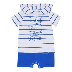 Crab Me Up Hoodie Romper