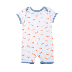 Scuba Print Jersey Tee Romper 