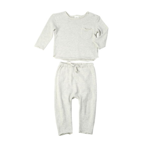 Neutral Sweater knit Lounge Set 