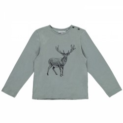LEOPOLD L/S-PINK DEER