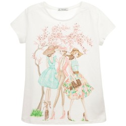 FASHION GIRL TSHIRT (AQUA) 