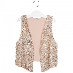 SEQUINED VEST