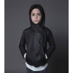 Second Skin Hooded Leather Jacket 