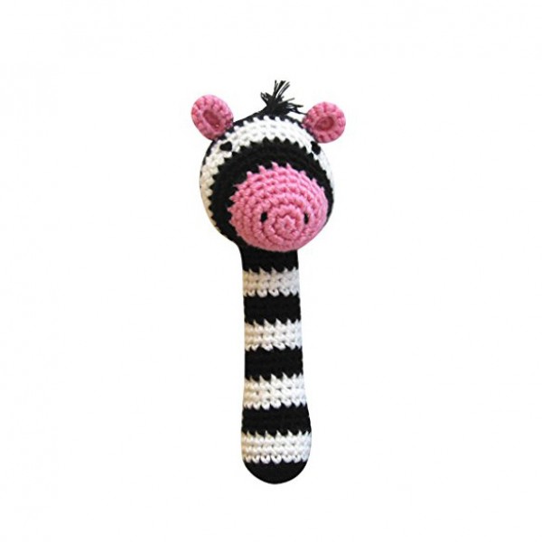 Zebra Stick Rattle 